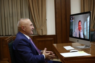 Programet zhvillimore në ndihmë të shkollimit e bizneseve, Meta video-konferencë me kreun e Bordit të Fondacionit Shqiptaro-Amerikan të Ndërmarrjeve