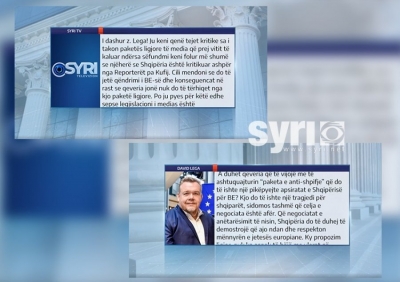Eurodeputeti Lega flet për SYRI TV: 'Paketa anti-shpifje' vë në diskutim integrimin