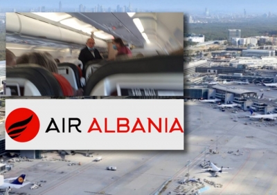 "'Air Albania' pëson defekt në aeroportin e Frankfurtit, revoltohen pasagjerët: Rama ik"