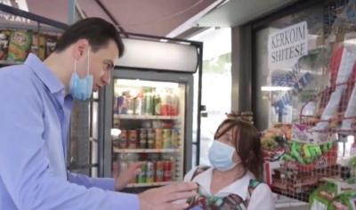 VIDEO/ Kriza ekonomike, Basha tek bizneset e vogla në Tiranë: Rama e ka mendjen për të zhvatur