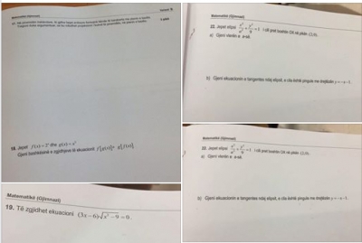 Testi e Matematikës/MAS kërcënon deputetin që publikoi skandalin