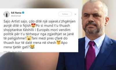 FOTO/ Edi Rama nuk e beson dot që KiE është tërhequr nga vëzhgimi i 30 qershori