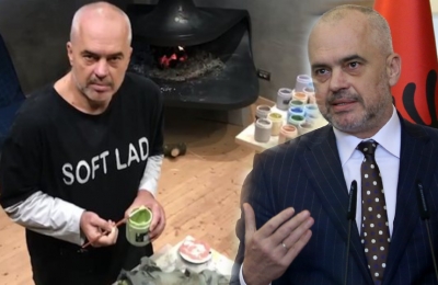 Letra jo publike/ Piktori Edvin K Rama i shkruan kryeministrit Edi Rama…