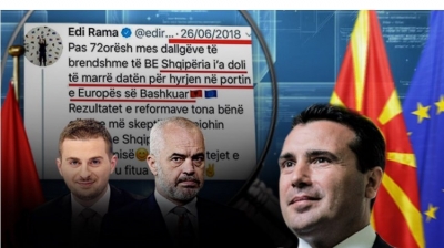Kryeministri Zaev 'zhvesh lakuriq' Edi Ramën, por vjen mashtrimin epik!