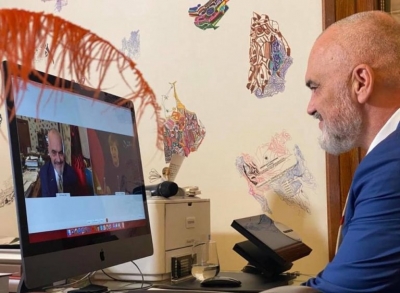 Pasi nuk e takoi në Berlin, Rama bisedon në Skype me Merkel