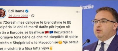 Integrimi në BE/ Kashahu, Ramës: Ke një marrëdhënie të pashpresë me të vërtetën