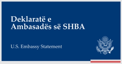Ambasada e SHBA deklaratë:Nuk duhet të çorientohemi. Populli shqiptar foli dhe reforma në drejtësi duhet të ecë përpara
