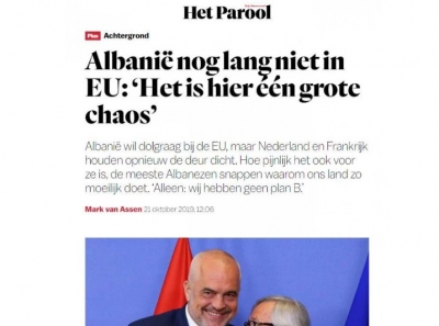 ‘Shqipëria ka ngecur që kur Rama mori pushtetin’/ Holandezët ‘rrëzojnë’ reformën në drejtësi