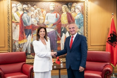 Presidenti Meta pret ambasadoren e re të Libanit në Shqipëri