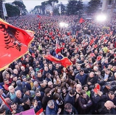 Berisha: Sot mbarë Shqipëria proteston në Tiranë kundër narko-qeverisë, këto çmime as në Ukrainë!