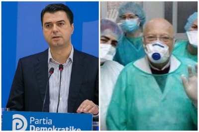 U prek nga COVID, Basha mesazh për mjekun Dhimitër Kraja: Urime dhe lutje për shëndetin e tij burojnë nga zemra e çdo shqiptari