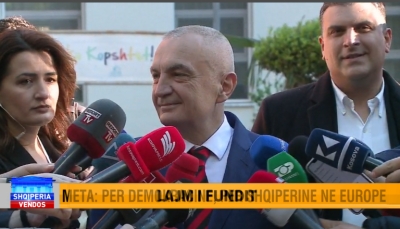 Dita e zgjedhjeve, Meta flet pas votimit: Sovrani të shprehë vullnetin e lirë, të zgjedhë partinë që preferon dhe kandidatë me integritet e patriotë!