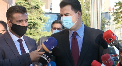 “Solidarizim me Kosovën”, kryekomunari i Mitrovicës në krah të liderit të PD: Shpifjet ndaj Bashës të ulëta, do mbrojmë deri në fund nipin tonë