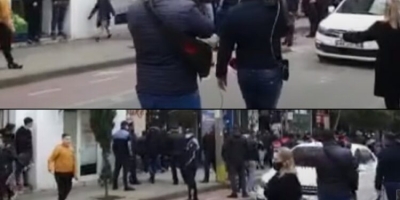 Kryeministri pritet me protesta në Tiranë, qindra forca policie dhe të gardës e shoqërojnë