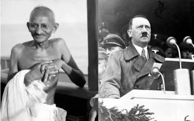 Letra e rrallë/ Çfarë i shkuante Gandi- Hitlerit para Luftës së Dytë Botërore...