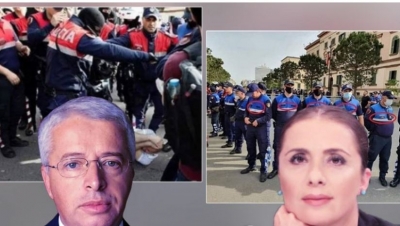 'E thotë ligji, jo Maliqi'/ Gazetarja i përvishet Lleshit: Ja pse policët në protestë duhej të kishin numra identifikimi