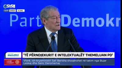 Berisha në Vlorë: Demokratët ia kanë prerë biletën Lulzim Bravës