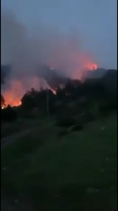 Zjarr shkaterrimtar ne Xhuxhe, Fan Mirdite Narkoshteti ben sehir!