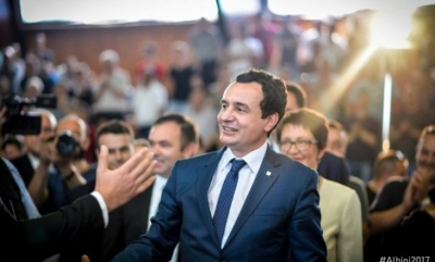Albin Kurti më 11 shkurt në Tiranë si kryeministër i Kosovës