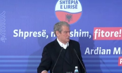 Berisha: Ministrat e Ramës kanë vjedhur me valixhe, Veliaj grabiti miliona në Sharrë