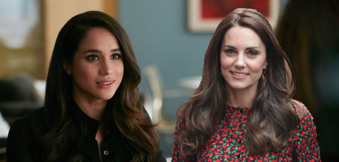 Kate Middleton and Meghan Markle