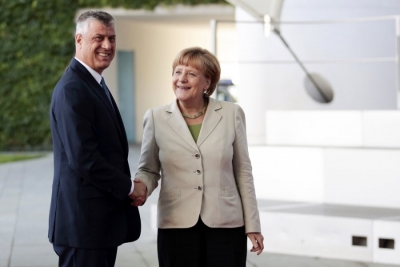 As Merkel e as Thaçi s’e përmendin liberalizimin e vizave