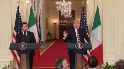 Imigracioni, Trump-Conte në konferencën e përbashkët për shtyp