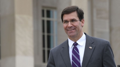 Mark Esper konfirmohet për postin e sekretarit të mbrojtjes