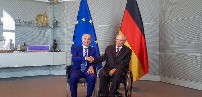 Meta takon Presidentin e Bundestagut gjerman, Wolfgang Schäuble