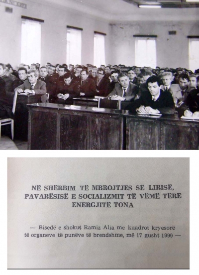 1990/Ramiz Alia në MPB: “Kujdes kulakët, të deklasuarit dhe agjitacionin e propagandën e armikut”