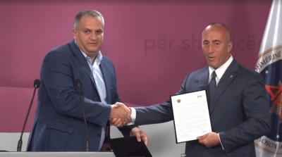 Ramush Haradinaj firmos koalicion parazgjedhor me partinë e Shpend Ahmetit