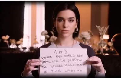 Dua Lipa, pjesë e GlobalFeminism