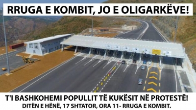 450 milionë euro do të fitojnë nga taksa në Rrugën e Kombit (Tabela)