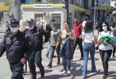 FOTOLAJM/ Ja si duket Tirana në një ditë pandemie