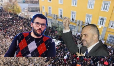 Qorri Bolshevik i Ramës që po shkatërron protestën