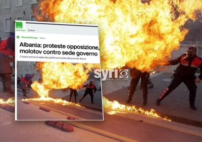 Agjencia shtetërore italiane e lajme, ANSA, i bën jehonë protestës kombëtare të opozitës shqiptare në Tiranë