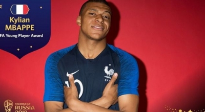 Kylian Mbappe, lojtari më i mirë i Ri i Kupës së Botës 2018