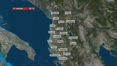 Shtatori, muaj shumë i ngrohtë. Temperatura mbi 30 gradë