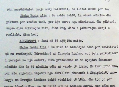 1990/Në “anijen” tanzaniane në Nju-Jork