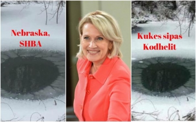 Mimi Kodheli gënjen trashë: Merr foto nga Amerika dhe i &quot;shet&quot; si nga Kukësi (FOTO LAJM)