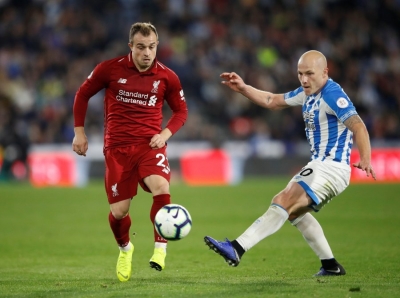 Shaqiri vlerësohet maksimalisht për asistimin në fitoren e Liverpulit