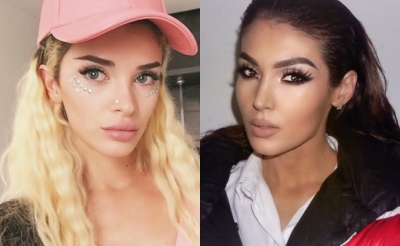 Video/ Nora dhe Era Istrefi vjedhin mollët e komshiut