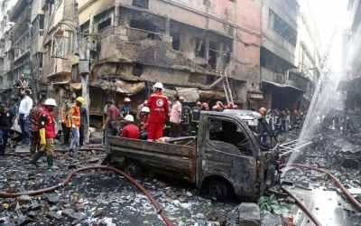 Zjarr i madh në Bangladesh, 78 të vdekur