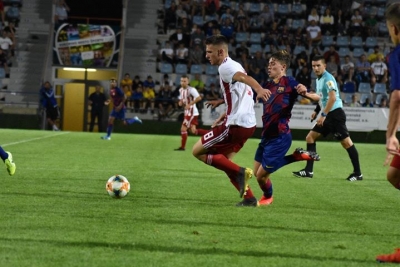 Talenti shqiptar supergol Barcelonës