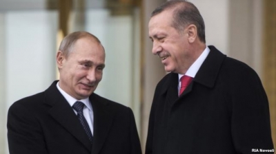 Putin bisedë telefonike me Erdogan