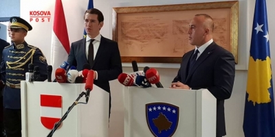 Haradinaj kundër Kurz: Çështja e shkëmbimit të territoreve Kosovë–Serbi është e vdekur