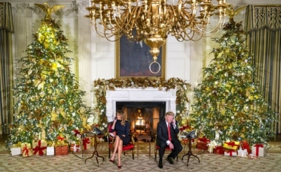 Trump-djalit 7 vjeçar: A beson në Santa Claus?